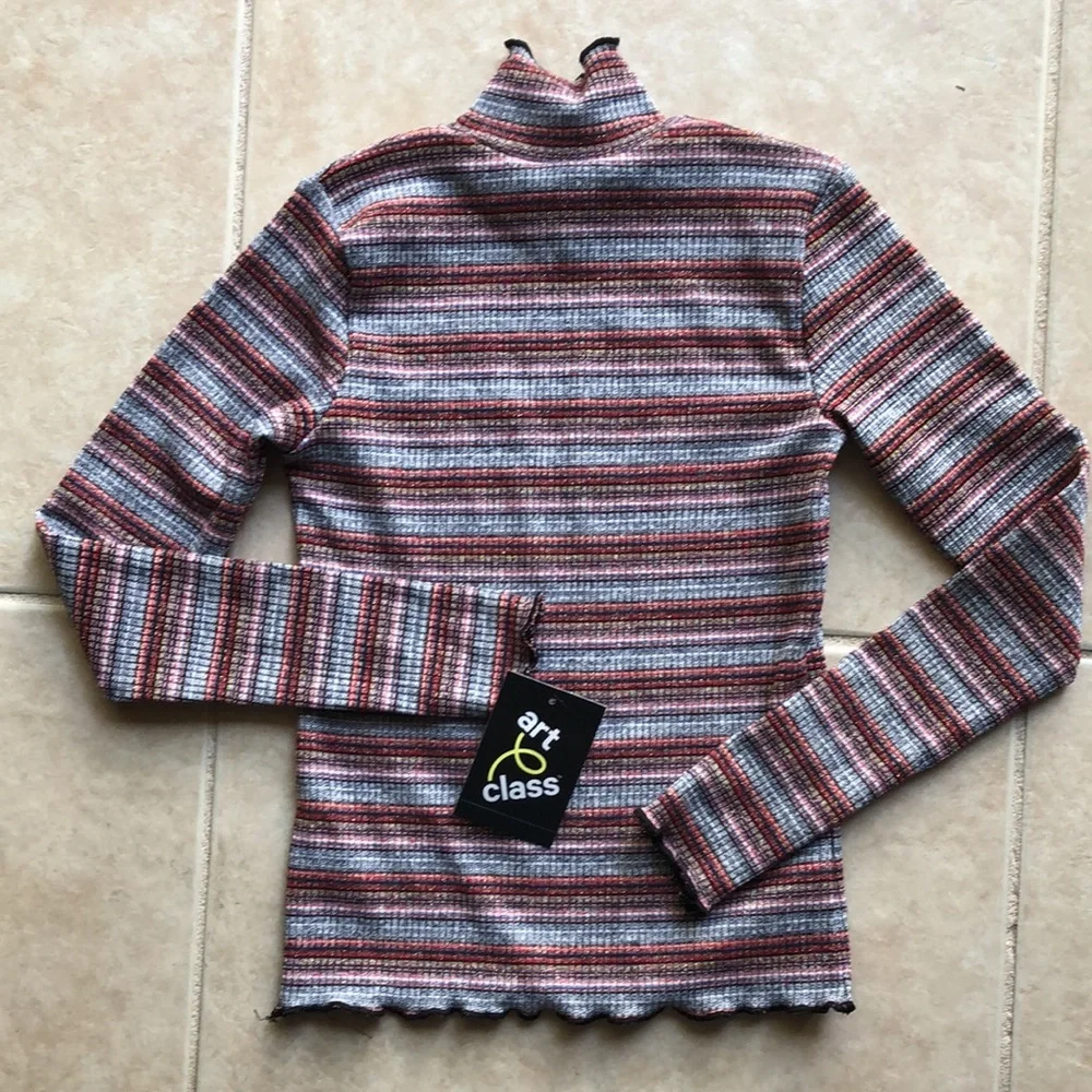 🔥NWT🔥 Art Class Girls Mock Turtleneck Sweater - Picture 4 of 7